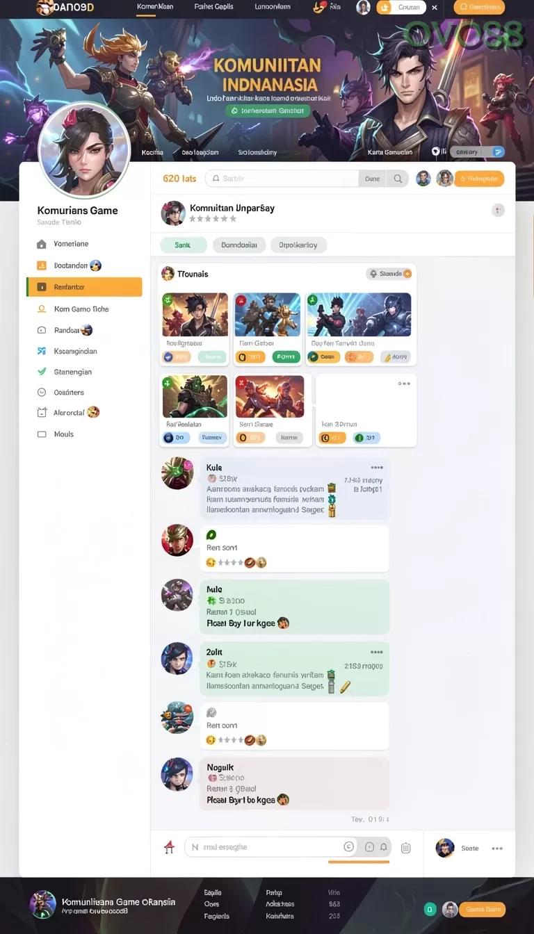 Cuplikan layar NUSAGG — aktivitas